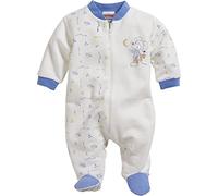 Schnizler Baby - Jungen Schlafstrampler Schlafoverall Interlock Maus, Oeko-Tex Standard 100, Gr. 68, Beige (natur 2)