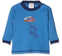 Schnizler Baby - Jungen Sweat-Shirt Interlock Feuerwehr 813166, 7 - Blau, 62