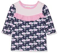 Schnizler Baby - Mädchen Sweat-Shirt Interlock Schwäne 813196, 11 - Marine, 56