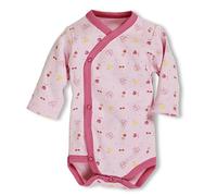 Schnizler Baby Mädchen Wickelbody Rosa Allover Body, Rosa (Rose 14), 50 EU