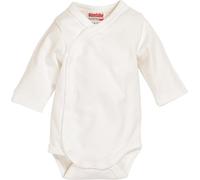 Schnizler Unisex Baby Body Wickelbody Langarm, Oeko Tex Standard 100, Gr. 50, Beige (natur 2)