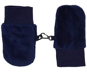 Schnizler Unisex Baby Kuschelfleece-Fäustling 860910, 11 - Marine, Einheitsgröße