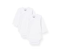 Schnizler Unisex Baby Wickel-Body 1/1-Arm 2er Pack 809500, 1 - Weiß, 56