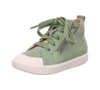 Schnür-,Zug-,Schnallenstiefel hellgrün - Gr. - 22