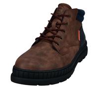 Schnürboots BUGATTI, Herren, Gr. 46, braun (cognac), Lederimitat, Schuhe Schnürboots, Desertboots, Winterboots mit abgsetzter Fersenkappe (49781765-46)