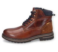 Schnürboots CAMEL ACTIVE Gr. 42, braun (cognac, blau) Herren Schuhe (43965244-42) cognac, blau