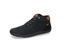Schnürboots CAMEL ACTIVE, Herren, Gr. 42, schwarz, Leder, Schuhe Schnürboots, Barfußschuh, Sneaker mit flacher Laufsohle (72948631-42) schwarz