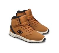 Schnürboots DC SHOES "DC RANGEX", Damen, Gr. 44, braun (braun, wheat), Leder, Schuhe Schnürboots, Winterschuhe, Winterboots, Schnürstiefel, Winterstiefel (69810038-44) braun, wheat