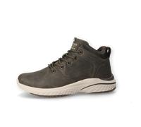 Schnürstiefelette DOCKERS BY GERLI "Dockers by Gerli Stiefelette Lederimitat", Damen, Gr. 43, grau (oliv), Lederimitat, Schuhe Schnürstiefelette (64003746-43) oliv