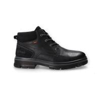 Schnürboots DOCKERS BY GERLI, Damen, Gr. 44, Warmfutter, schwarz, Leder, Schuhe Schnürboots, Schnürstiefelette, Boots mit Schaftrandpolsterung (32171916-44) schwarz