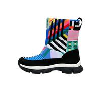 Schnürboots DOGO "Nortia Winterboot / Snowboot Damen Stiefeletten", Damen, Gr. 40, Normalschaft, blau, Polyurethan, Schuhe Schnürboots (61374036-40) blau