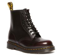 Schnürboots DR. MARTENS "1460 Pascal 8 Eye Boot", Damen, Gr. 37, dunkelrot, Leder, unifarben, Schuhe Schnürboots, Stiefel, Boot mit Blockabsatz (43147541-37) dunkelrot