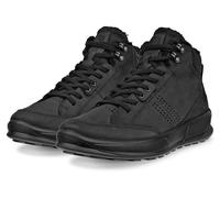 Schnürboots ECCO "ByWay 2.0", Herren, Gr. 43, schwarz, Nubukleder, Schuhe Schnürboots, Stiefelette, High Top Sneaker mit Schaftrandpolsterung (95798507-43) schwarz