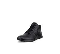 Schnürboots ECCO "ECCO IRVING", Herren, Gr. 40, schwarz, Leder, Schuhe Schnürboots, Schnürstiefelette, Boots mit Waterproof (54836730-40) schwarz