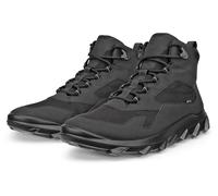 Schnürboots ECCO "MX M", Herren, Gr. 41, schwarz, Lederimitat, Textil, Schuhe Schnürboots, Outdoorschuh, Wanderschuh, Winterboots mit GORE-TEX (62077533-41) schwarz