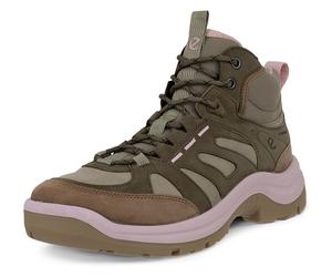 Schnürboots ECCO "OFFROAD W", Damen, Gr. 37, nutmeg braun, tarmac, ve, Nubukleder, Schuhe Schnürboots, Outdoorschuh, Wanderschuh, Stiefelette mit wasserdichter Membran (32376427-37)