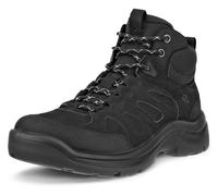 Schnürboots ECCO "OFFROAD W", Damen, Gr. 37, schwarz, Nubukleder, Schuhe Schnürboots, Outdoorschuh, Wanderschuh, Stiefelette mit wasserdichter Membran (57526018-37) schwarz