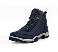 Schnürboots ECCO "Xpedition III", Damen, Gr. 42, blau (marine), Nubukleder, Textil, unifarben, Schuhe Schnürboots, Outdoorschuh, Stiefelette mit wasserabweisender TEX-Membran (36164240-42) marine