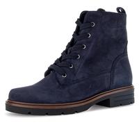 Gabor Schnürstiefel |blue (Ra.cognac)| EU 38