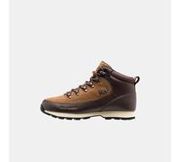 Schnürboots HELLY HANSEN "THE FORESTER PREMIUM", Herren, Gr. 43, braun (coffee bean, bushwacker), Leder, Synthetik, Schuhe Schnürboots, wasserdichtes Leder,warm,Winterschuhe (36546631-43) coffee bean,