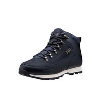 Schnürboots HELLY HANSEN "THE FORESTER PREMIUM", Herren, Gr. 44,5, blau (navy, sanftes weiß), Leder, Synthetik, Schuhe Schnürboots, wasserdichtes Leder,warm,Winterschuhe (82097812-44,5) navy, sanftes