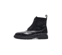 Schnürboots HENRY STEVENS "Jones CDB3", Herren, Gr. 44,5, schwarz, Boxcalf, Schuhe Schnürboots (74236922-44,5) schwarz