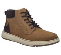 Schnürboots JOSEF SEIBEL "Clayton 03", Herren, Gr. 42, braun (camel, kombi), Leder, Nubukleder, Veloursleder, Casual, Schuhe, Schnürschuh, Komfortschuh mit Reißverschluss (20215338-42) camel, kombi
