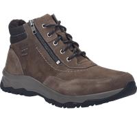 Schnürboots JOSEF SEIBEL "Leroy 57", Herren, Gr. 45, braun, Leder, Schuhe Schnürboots, Trekking Schuh, Bequemschuh in Schuhweite H (53444500-45) braun