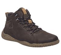 Schnürboots JOSEF SEIBEL "Wallace 03", Herren, Gr. 44, dunkelbraun, Leder, Schuhe Schnürboots, in weiter Form (89722817-44) dunkelbraun