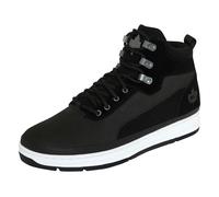 Schnürboots K1X "K1X Gk3000", Damen, Gr. 44, schwarz, weiß, Leder, Textil, Schuhe Schnürboots, Winterschuhe, Winterboots, Schnürstiefel, Winterstiefel (97227304-44) schwarz, weiß