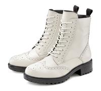 Schnürboots LASCANA Gr. 40, weiß Damen Schuhe (61697523-40) weiß