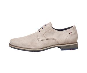Schnürboots LLOYD "LANGSTON", Herren, Gr. 39, beige, Leder, unifarben, Schuhe Schnürboots, mit klassischem Design (21410536-39) beige