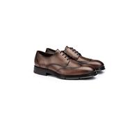 Schnürboots LLOYD "NAIROBI", Herren, Gr. 7, braun (cognac), Leder, unifarben, Basic, Schuhe Schnürboots, mit klassischem Design (99584945-7) cognac