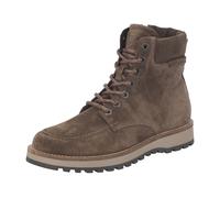 Schnürboots MARC O'POLO "Model Jack 13", Herren, Gr. 43, Synthetik, braun, Veloursleder, unifarben, Schuhe Schnürboots, Schürstiefelete, Casual-Boots mit Reißverschluss (43827623-43) braun