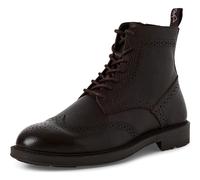 Schnürboots MARCO TOZZI BY GMK, Herren, Gr. 41, braun (mocca), Rindsleder, Lyralochung, unifarben, Schuhe Schnürboots, Schnürstiefelette, Businessschuh mit eleganter Lyralochung (60182658-41) mocca
