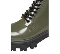 Schnürboots N91 "Style Choice NN", Damen, Gr. 39, grün, Leder, casual, Schuhe (95850857-39) grün