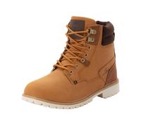 Schnürboots O'NEILL "El Capitan Women High", Damen, Gr. 40, gelb (wheat), Synthetik, Schuhe Schnürboots (78659355-40)