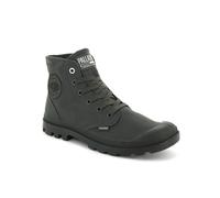 Schnürboots PALLADIUM "MONO CHROME", Damen, Gr. 37, olive night, Textil, Schuhe Schnürboots, Schnürstiefel, Schnürstiefelette aus Canvas (95200663-37) olive night