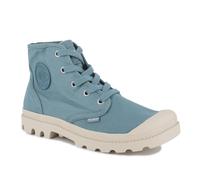 Schnürboots PALLADIUM "PAMPA HI", Damen, Gr. 39,5, basalto, Textil, Schuhe Schnürboots, Schnürstiefel, Schnürstiefelette aus Canvas (19811950-39,5) basalto
