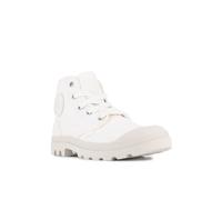 Schnürboots PALLADIUM "PAMPA HI", Damen, Gr. 40, soft weiß, Textil, Schuhe Schnürboots, Schnürstiefel, Schnürstiefelette aus Canvas (19677826-40) soft weiß