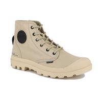 Schnürboots PALLADIUM "PAMPA HI HTG SUPPLY", Damen, Gr. 40, beige (mojave desert), Textil, Schuhe Schnürboots, Schnürstiefel, Schnürstiefelette aus Canvas (90038134-40) mojave desert