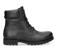 Schnürboots PANAMA JACK "Panama 03", Herren, Gr. 43, schwarz, Nappaleder, Schuhe Schnürboots, mit seitlicher Logoprägung (50294557-43)