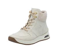 Rieker Damen-Schnürstiefelette Crema-Beige 40