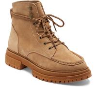 Schnürboots ROXY "WORK IT", Damen, Gr. 41, tan, Leder, Schuhe Schnürboots, Schnürstiefel, Schnürstiefelette (61845445-41) tan