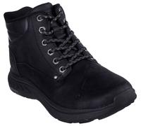 Skechers Herrenschuhe Stiefel Schwarz Schwarz - Gr. - 43