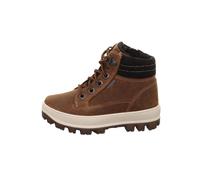 Schnürboots SUPERFIT "TEDD WMS: Weit", Herren, Gr. 34, braun (dunkelbraun), Polyester, Veloursleder, Schuhe Schnürboots, Bike Boots mit wasserdichtem GORE TEX, Größenschablone zum Download (11065156-3