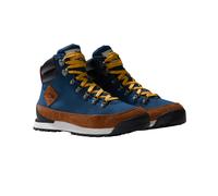 Schnürboots THE NORTH FACE "M BACK-TO-BERKELEY IV TEXTILE WP", Herren, Gr. 48, blau (blau, braun), Leder, Schuhe Schnürboots, wasserdicht,winddicht,atmungsaktiv (68322639-48) blau, braun