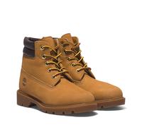 Schnürboots TIMBERLAND "6 IN BASIC - 6 INCH LACE BOOT", Mädchen, Gr. 37, wheat, Leder, Schuhe Schnürboots (98355263-37) wheat