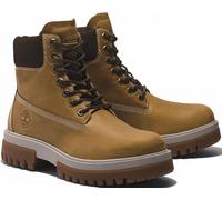 Schnürboots TIMBERLAND "ARBOR ROAD MID LACE UP WATERPROOF BOOT", Gr. 43,5, gelb (wheat), Leder, sportlich, Schuhe, Winterstiefel, Schnürstiefel, Winterschuhe, wasserdicht (28846017-43,5) wheat