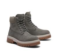 Schnürboots TIMBERLAND "ARBOR ROAD MID LACE UP WATERPROOF BOOT", Herren, Gr. 42, grau (medium grau nubuck), Leder, Schuhe Schnürboots, Winterstiefel, Schnürstiefel, Winterschuhe, wasserdicht (14230333